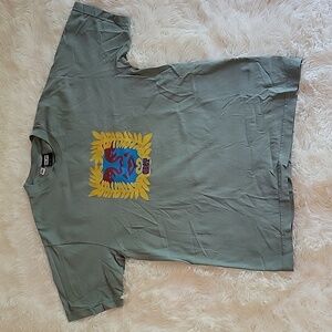 Obey T-Shirt Olive Green M